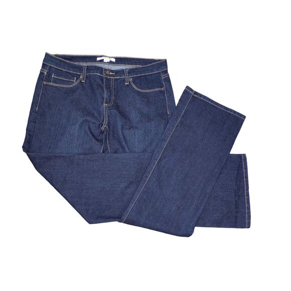 Forever 21 Denim Jeans 30 x 34 Straight Leg Mid-Rise Classic NWOT - Picture 2 of 4